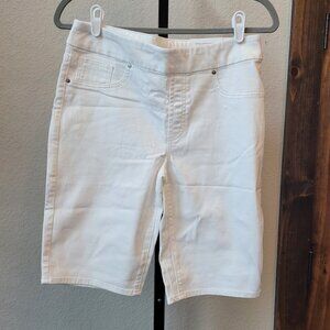 NWT Chico's White Denim Shorts